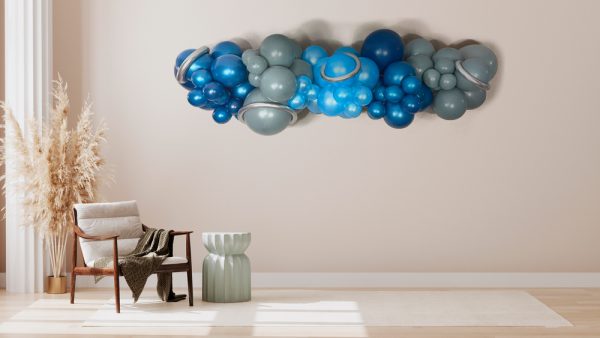 Space Themed Balloon Garland