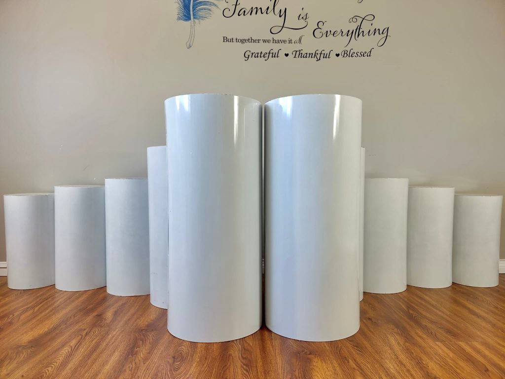 Round Plinths Rental