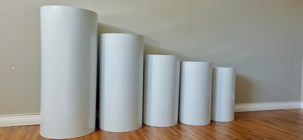 Round Plinths Rental Brandon