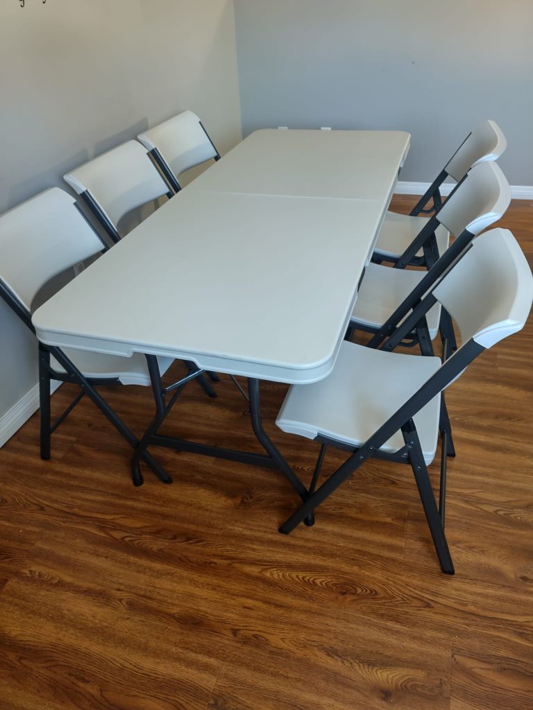 Tables and Chair Rental