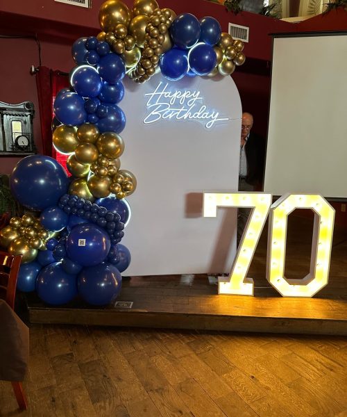 custom marquee letters spelling LOVE for a wedding event in brandon MB