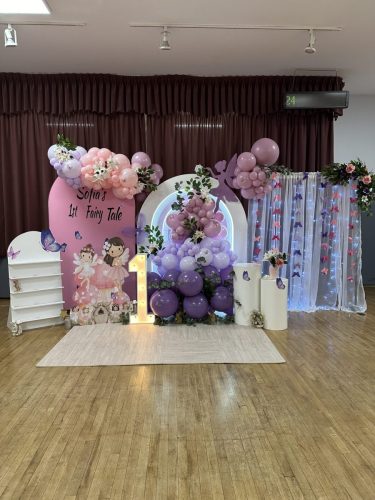 Fairy themed first birthday in Brandon